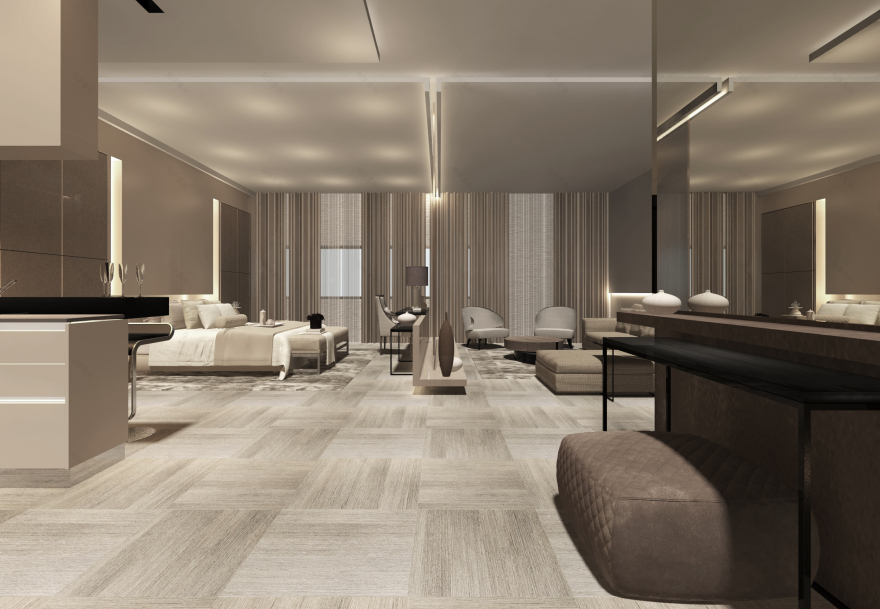 安曼豪华酒店公寓设计,简约时尚的度假空间-0
