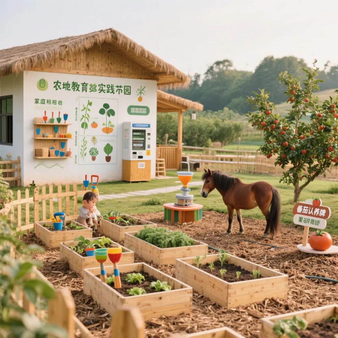 60亩地亲子教育研学基地规划方案：六大核心区打造沉浸式自然课堂-56