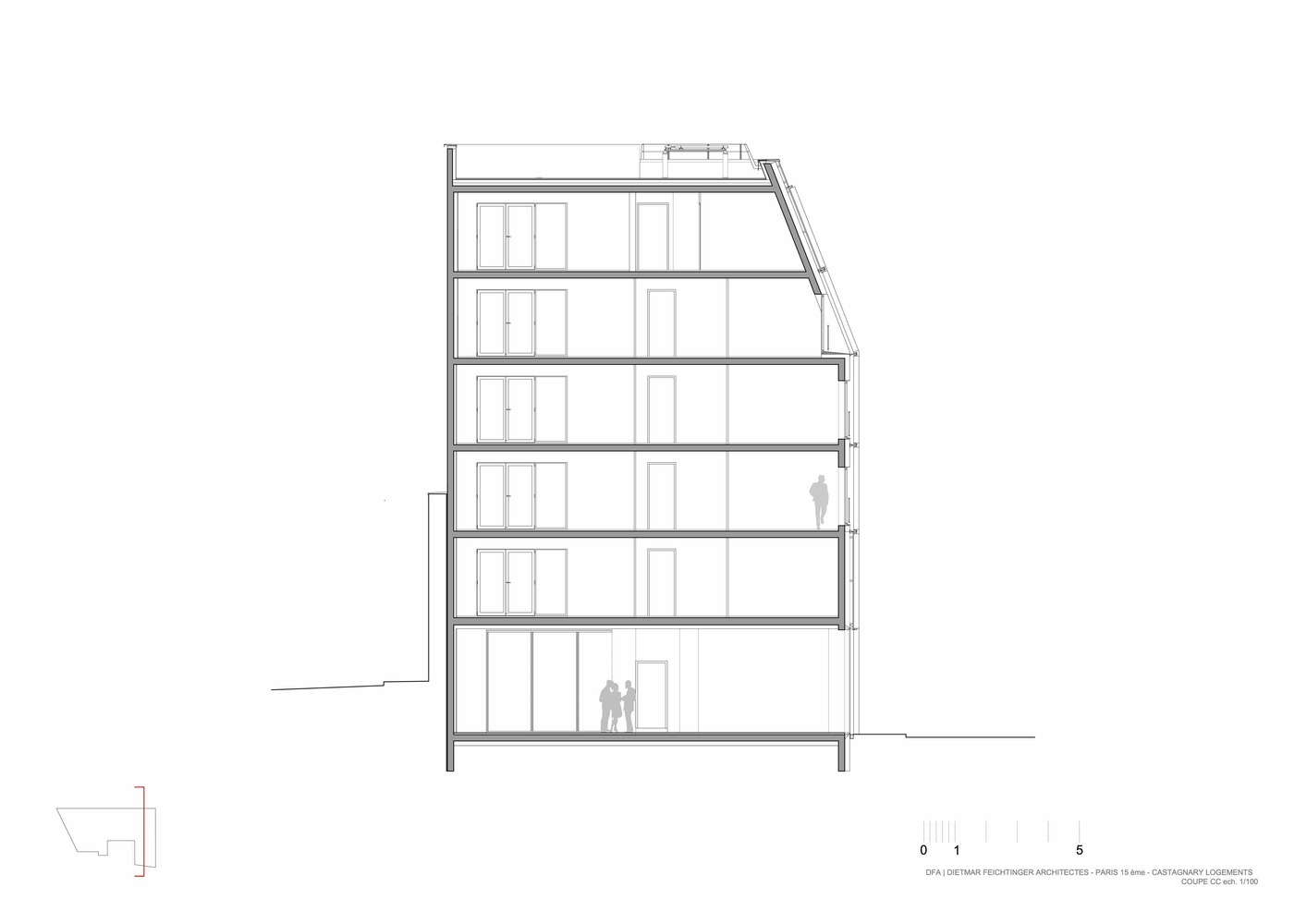 巴黎卡斯塔格街住宅楼-66