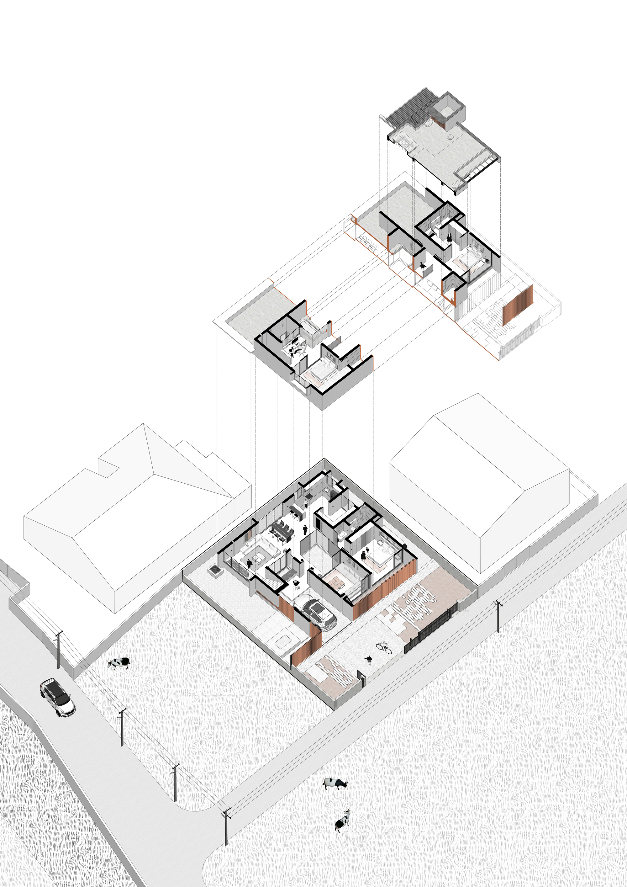 树篱屋丨印度丨Mindspark Architects-39