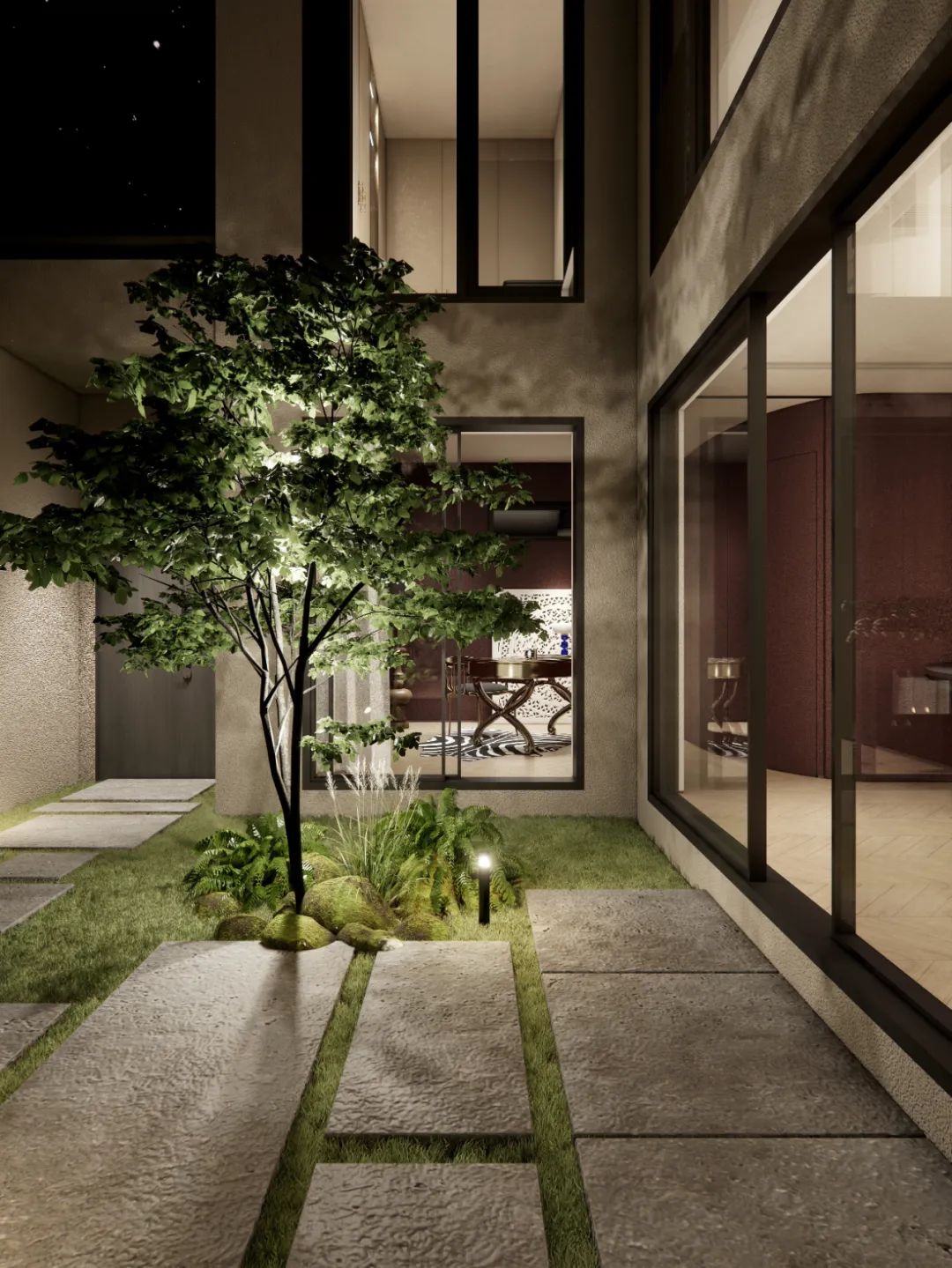 盛夏绿意 · 郭恒博设计师的江南府私宅设计丨中国无锡丨介間建築設計-55