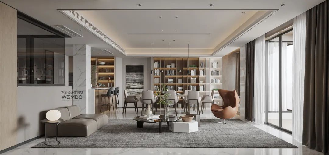 蓝山湾 270㎡极简别墅,细节藏匿美好-29