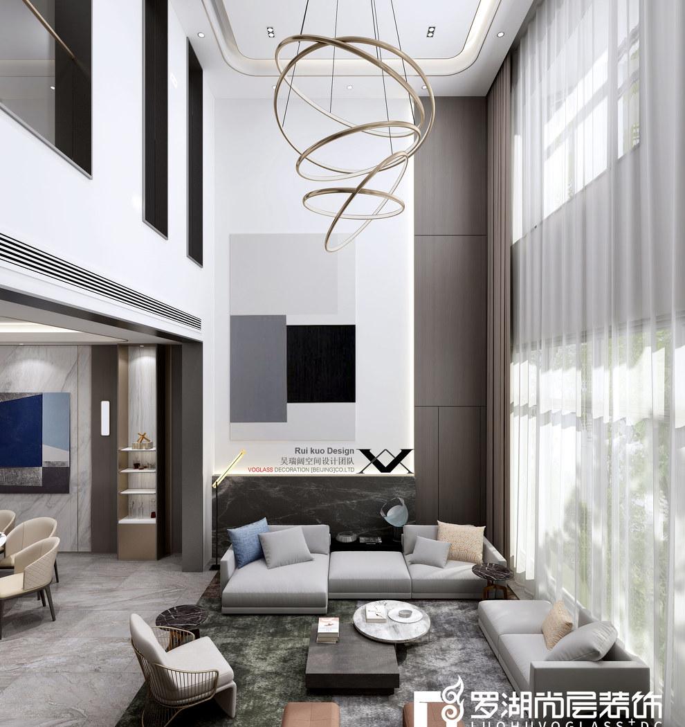 中海九号别墅跃层设计 | 影音玩具茶室共享空间-8