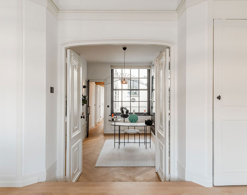 阿姆斯特丹 17 世纪独特运河房里的时尚斯堪的纳维亚公寓-23