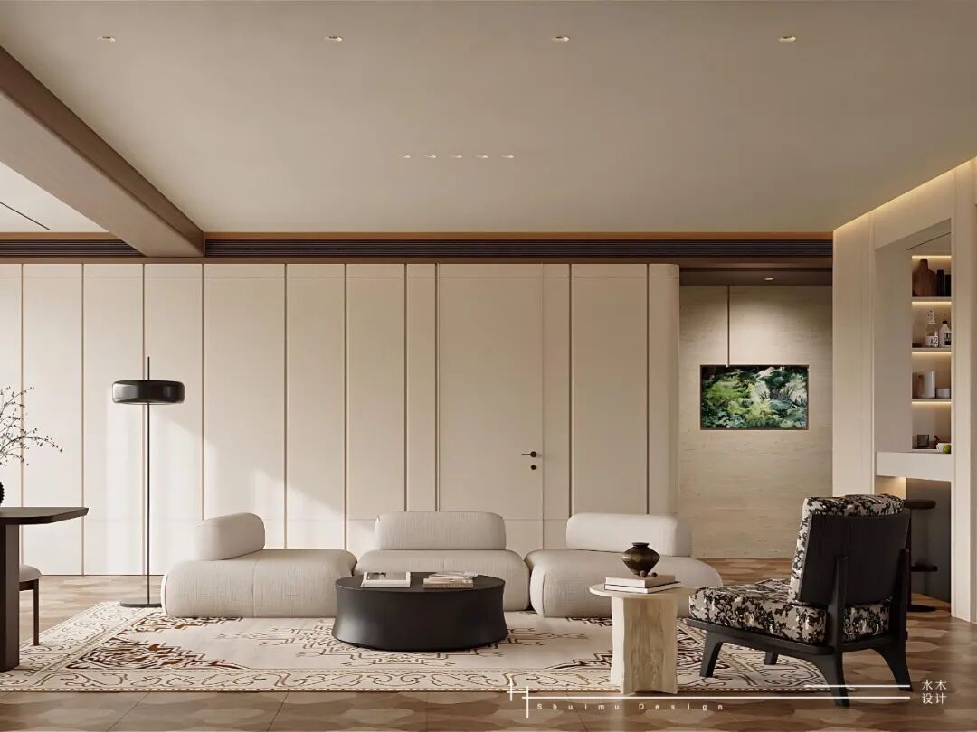 新作 · 新湖秋月120平 · 木息之间丨水木设计-23