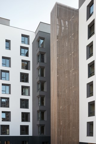 Brussels periphery 1989 年旧办公楼翻新成公寓,环保与美观并重-18