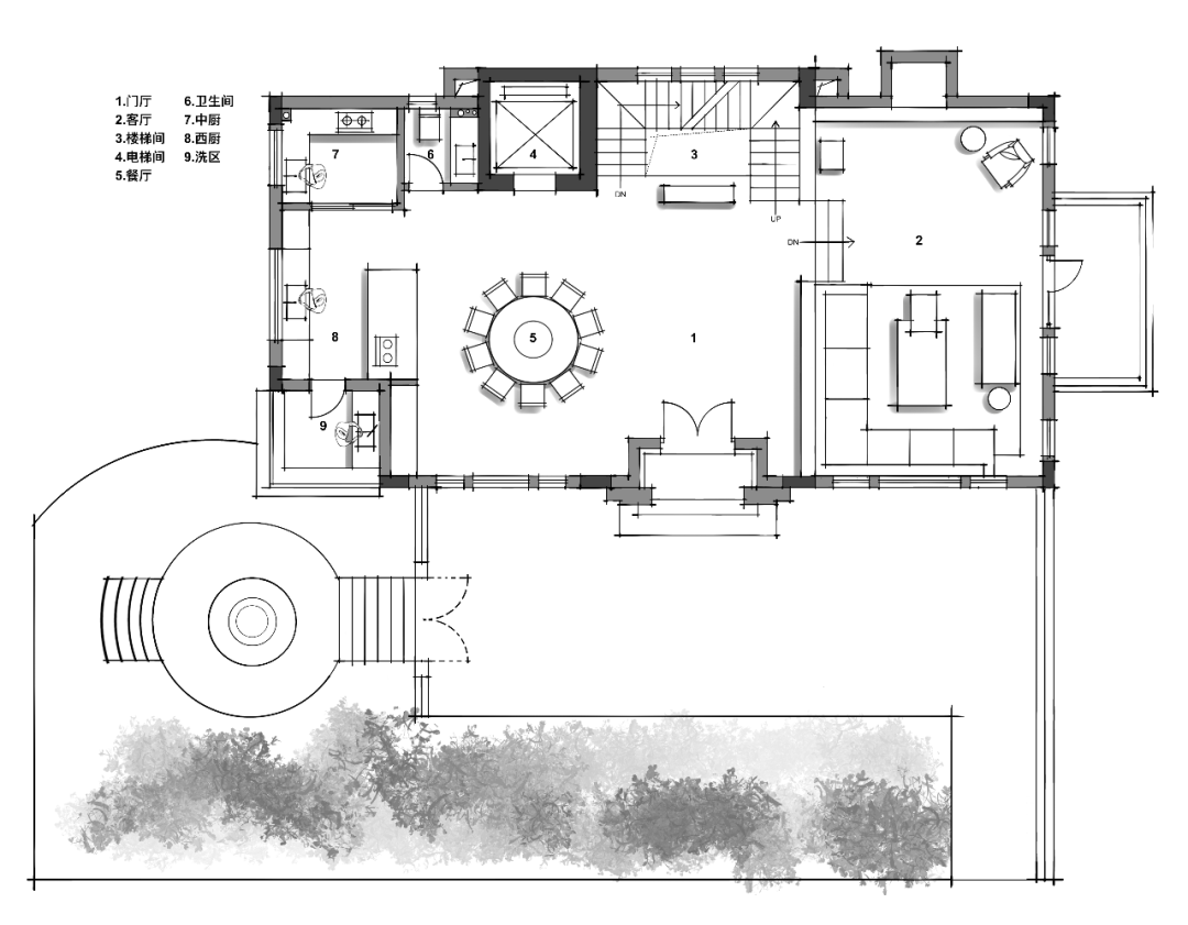 牧马山蔚蓝卡地亚丨中国成都丨上海胤尊原创空间设计-26