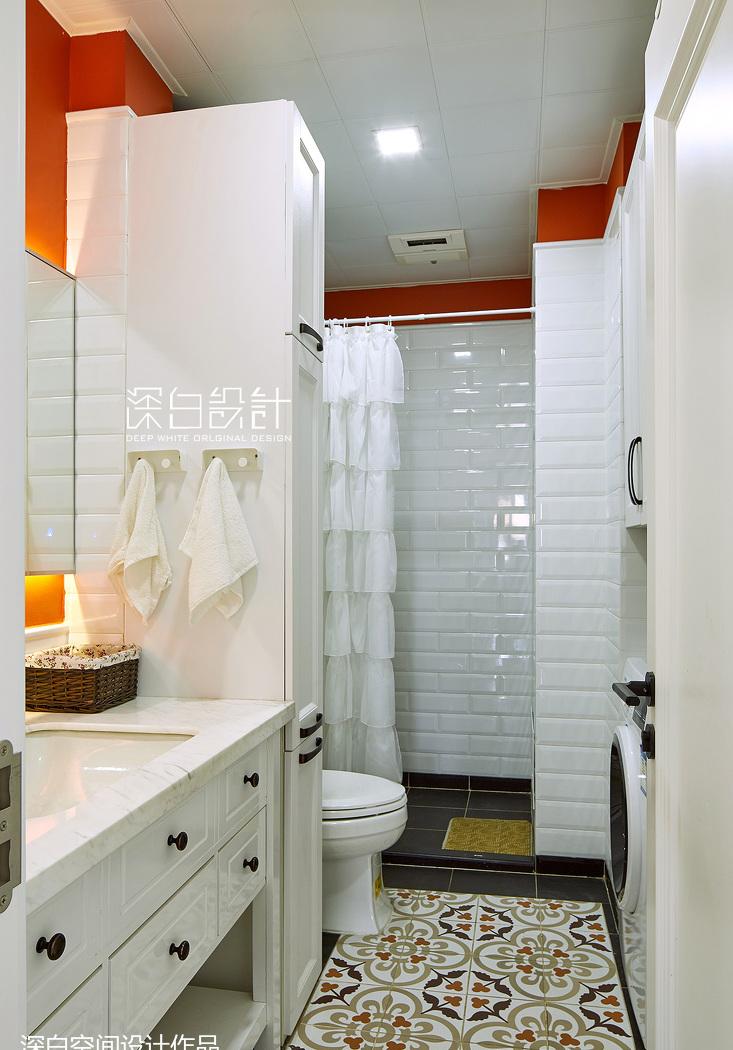 深白设计丨平层丨【深白作品】春风十里--北欧休闲风-7