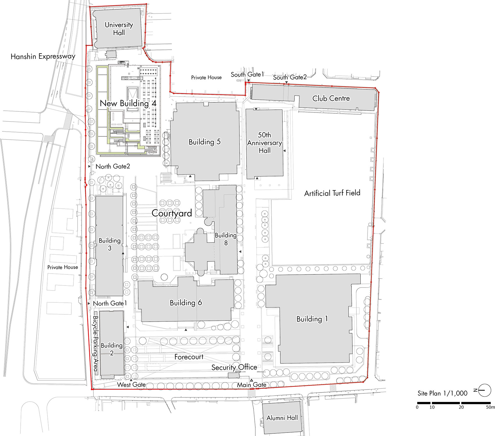 阪南大学新4号楼丨日本大阪丨日建设计（Nikken Sekkei Ltd）-52