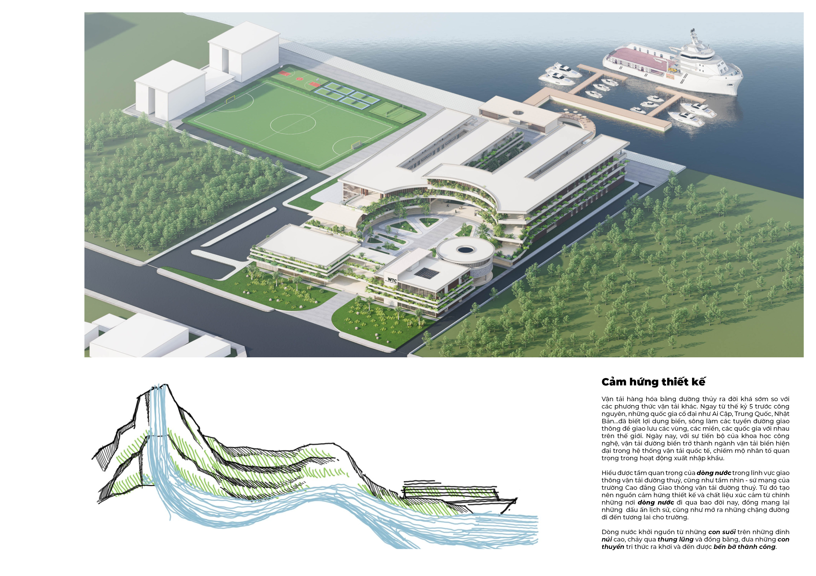 Đồ án công cộng: Trường cao đẳng giao thông vận tải-2