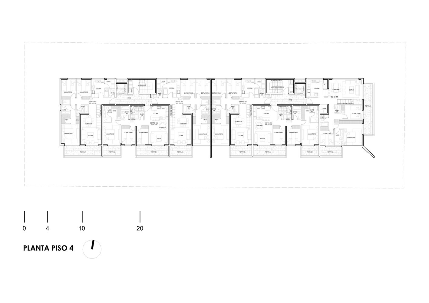 马尔约尼科公寓楼丨智利丨SML Arquitectos-36