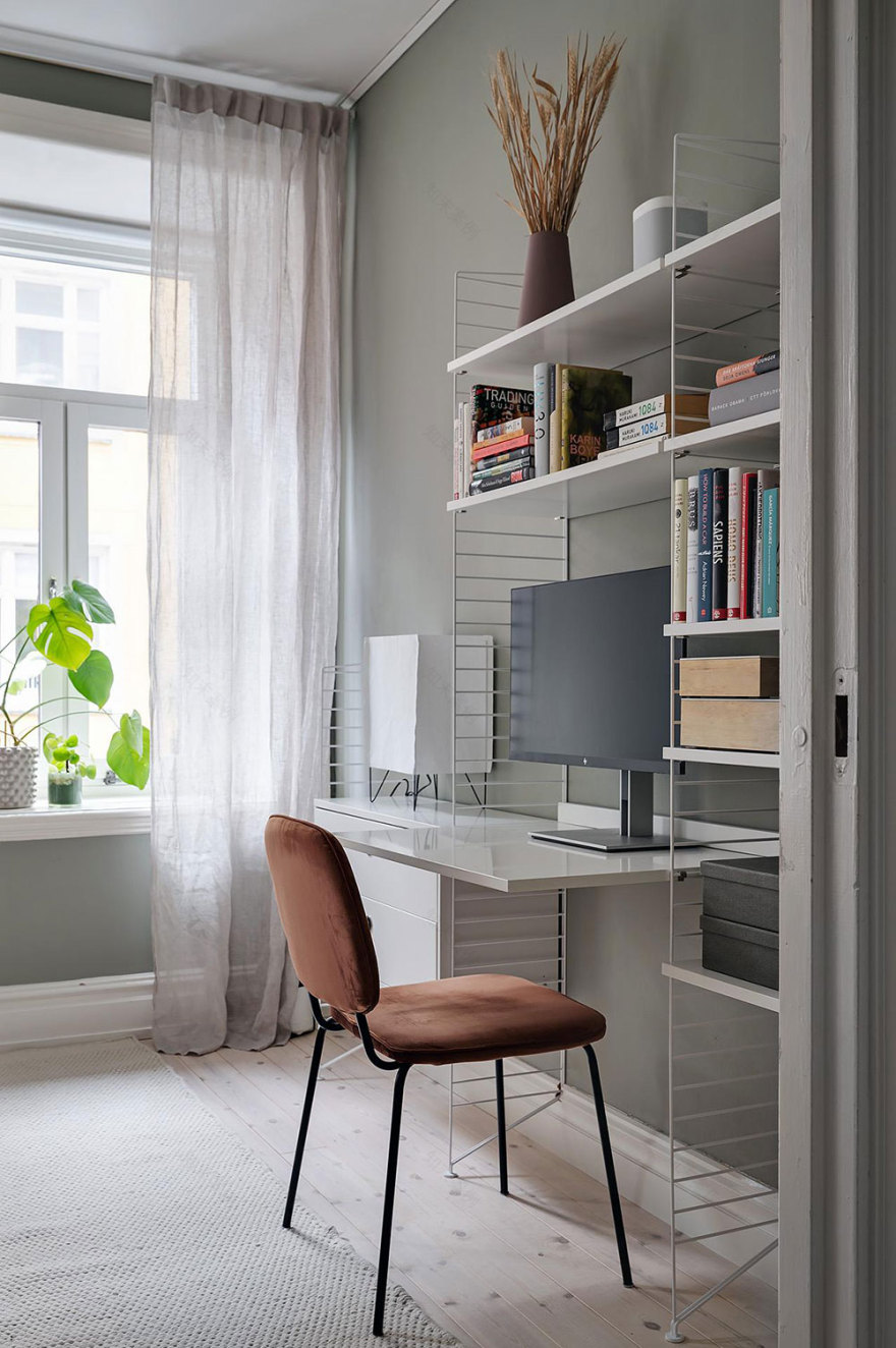 美丽的斯堪的纳维亚公寓-20