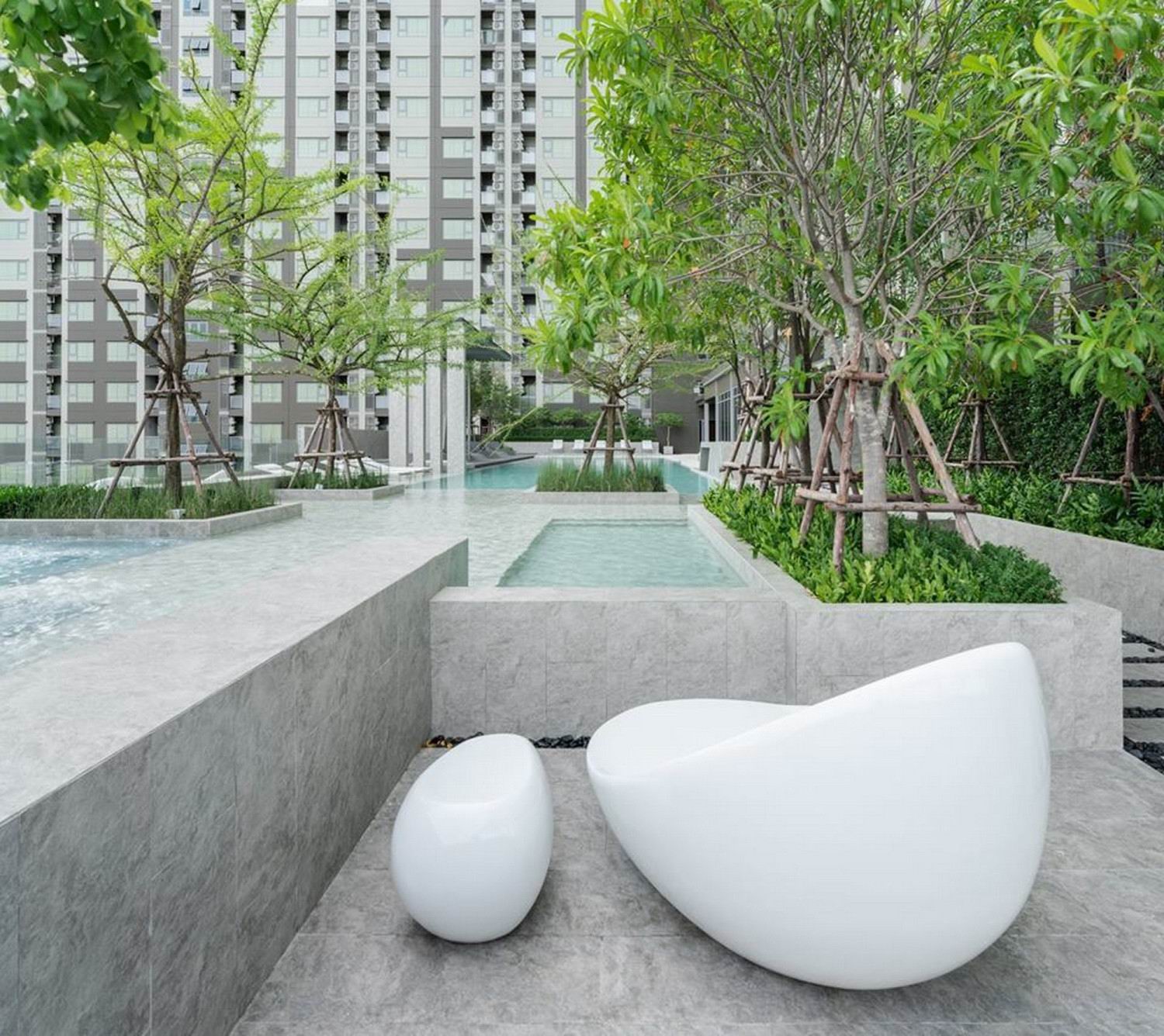 泰国Aspire Sathorn - Ratchap住宅景观-28