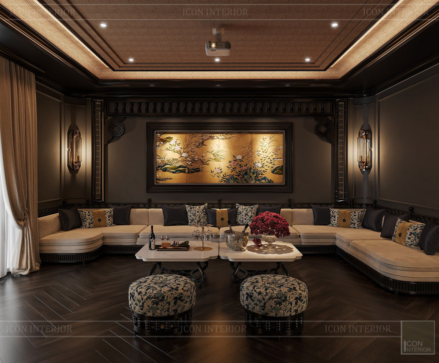 平阳省别墅 先生·房屋(注:MR·NHA这样的表述不太常规,NHA可能在越南语里有房屋的意思,但组合起来表意不明,翻译可能不够精准) 丨Yuti团队 ICON INTERIOR-23