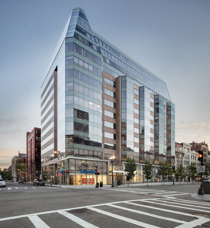 波士顿 699 博尔斯顿街改造 | 室内设计赋予建筑新生命-14