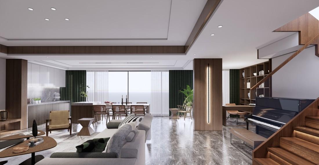 城市花园中的自然呼吸——某知名设计师打造绿色生活空间-8