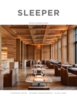 《Sleeper》杂志酒店设计开发架构睡眠者品牌不管是精品品牌，SLEEPER 的核心销售族群，遍布了旅馆企业家、营运者与经营者，室内设计师与建筑师，还有许多领先旅馆业中担任承包商与顾问、设计与发展执行等职务的专业工作者，证明了全球旅游业对我们的重视！