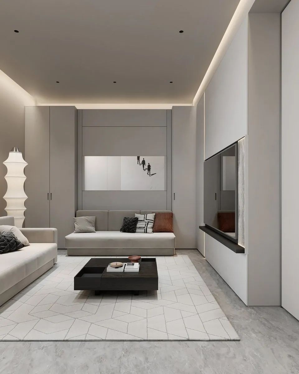 利雅得顶层复式公寓设计丨沙特阿拉伯利雅得丨LeQB Architects-36