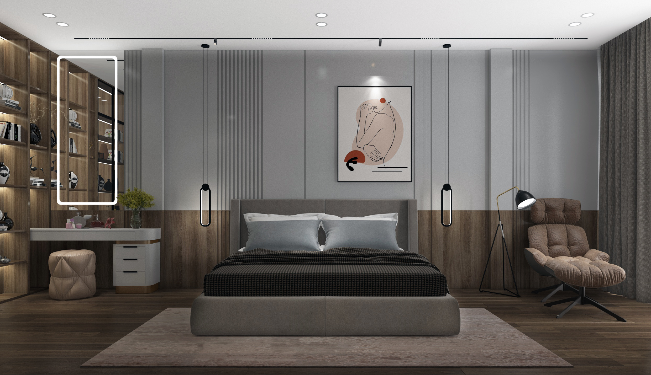 Interior - Master room Decor-1