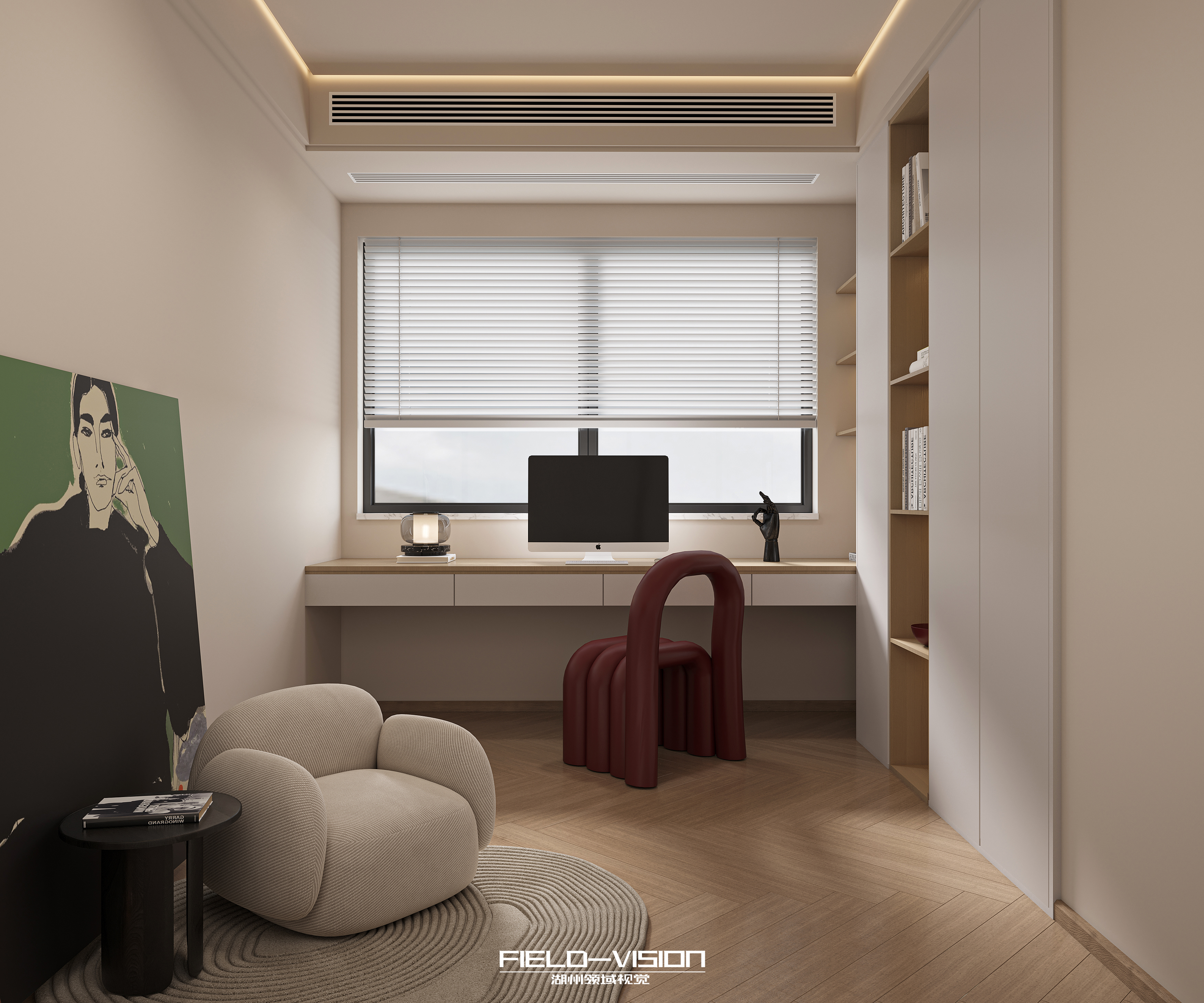 中式大平层室内设计-50