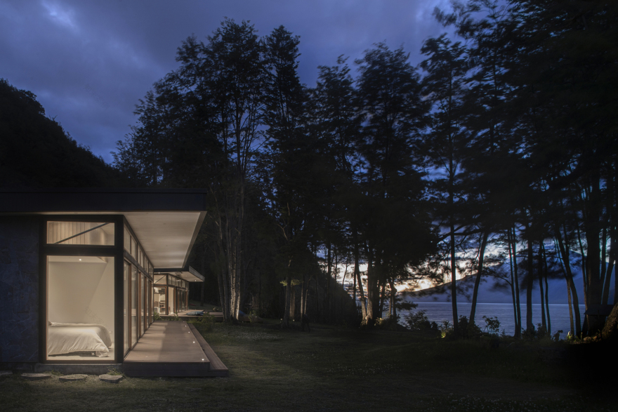 智利 Patagonia 湖畔复杂建筑设计丨Estudio Base Arquitectos-40