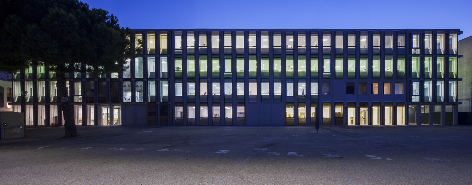 法国尼斯 Simone Veil 中学,融入环境的和谐设计-46