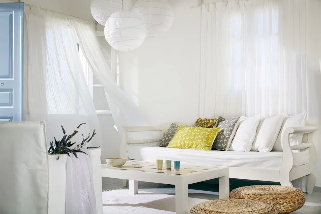 豪华别墅 现代风格希腊爱琴海边最纯粹的度假小屋-8