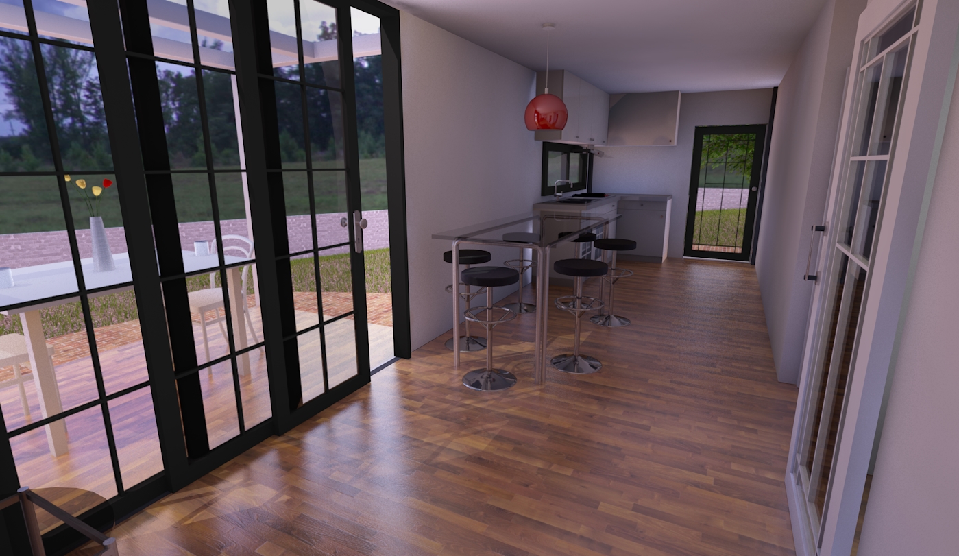 极简主义小木屋 | KONGLOMERATE 建筑事务所的“盒子 4”概念设计-2