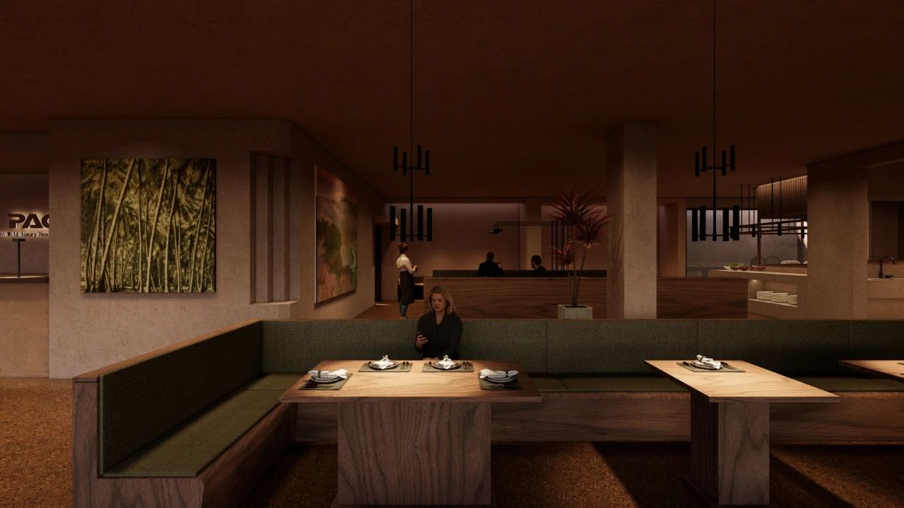 东江湖暮尼度假酒店丨中国郴州丨莫子先生设计,ying光绿设计-93