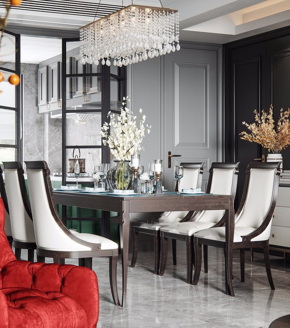 古典美式怡博苑，演绎浪漫空间艺术-7