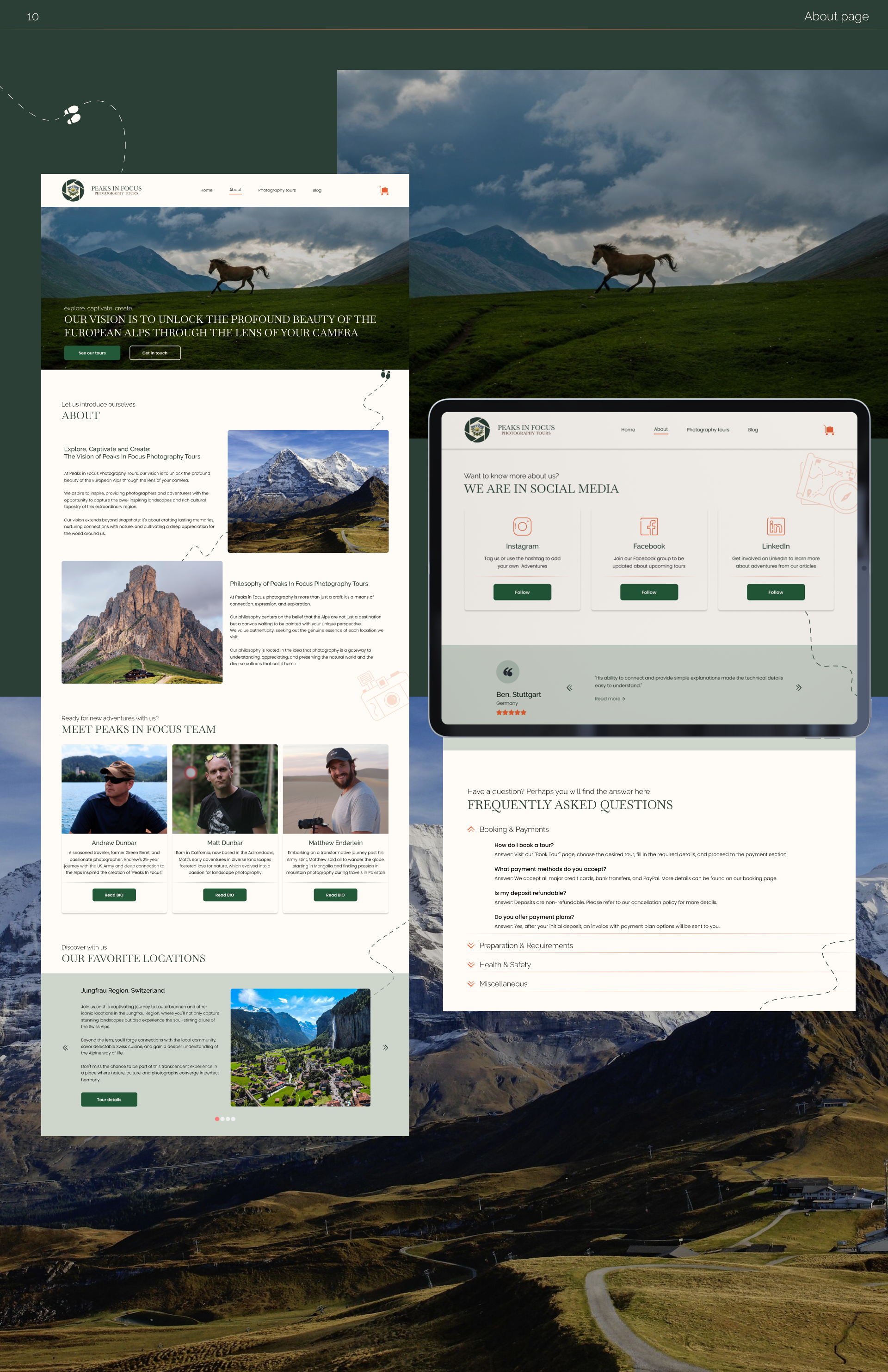 UX/UI Design for Photography Tours agency-11