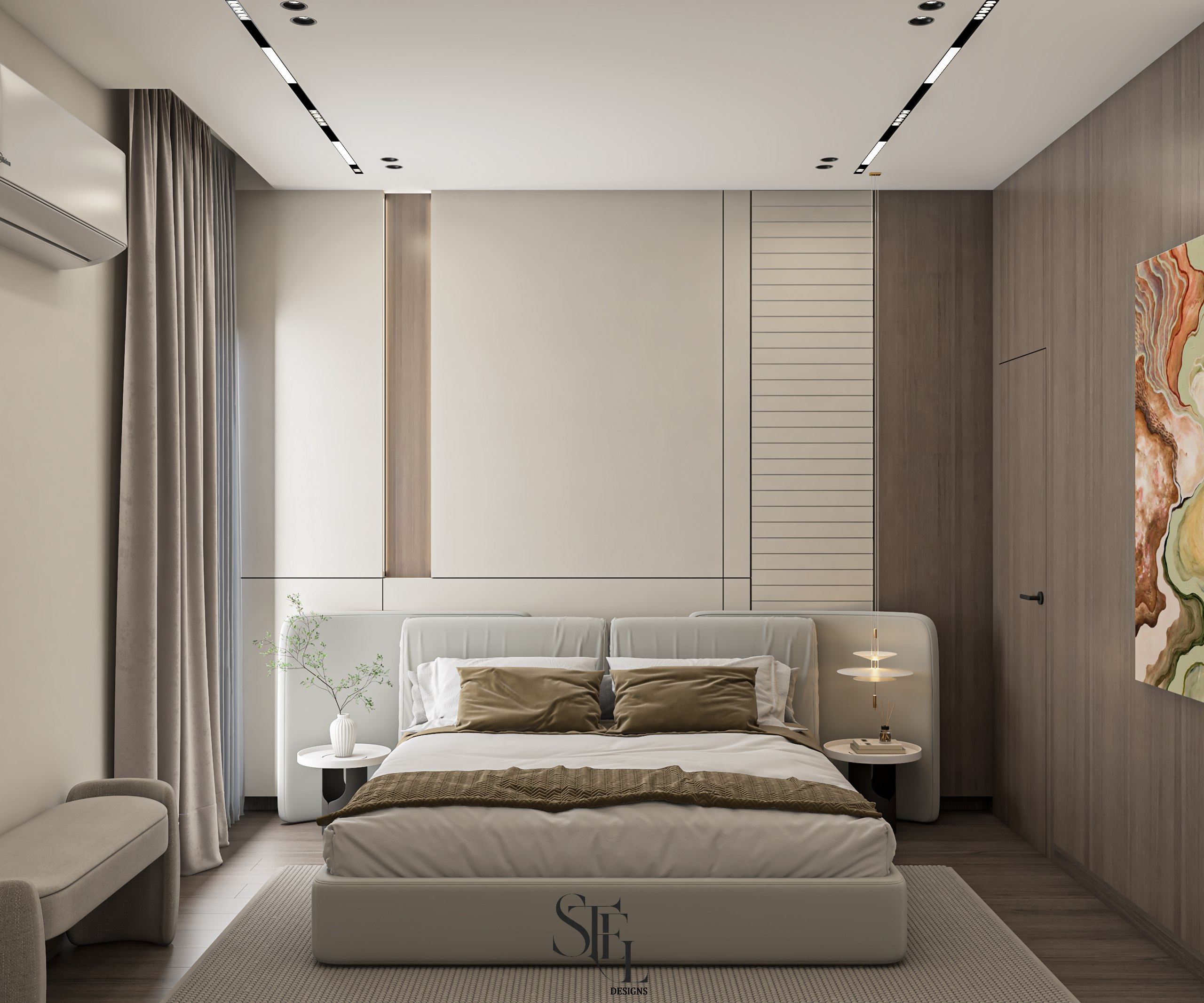 New modem bedroom design-0