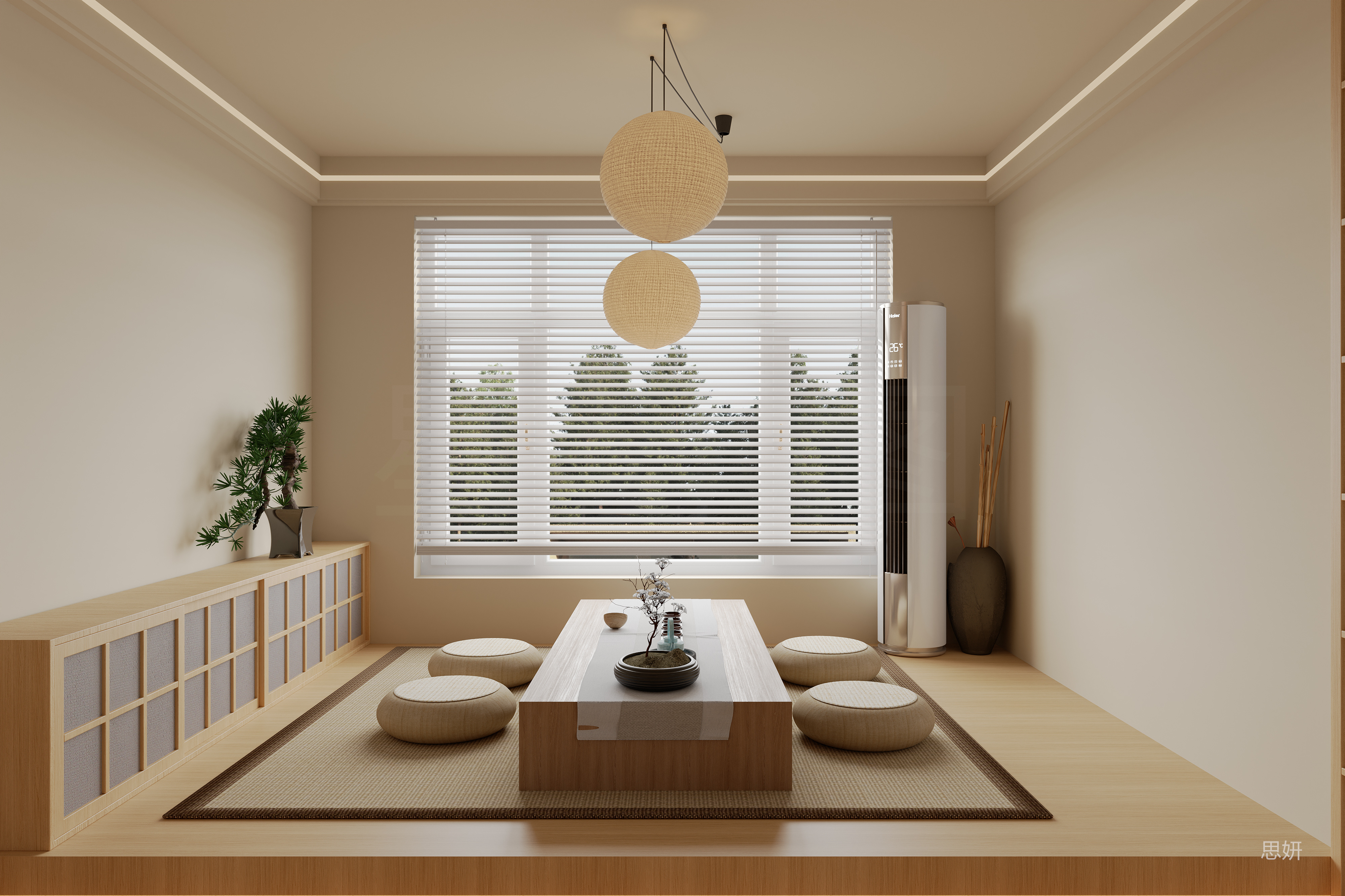 奶油风丨奶白+原木，高级又治愈-3