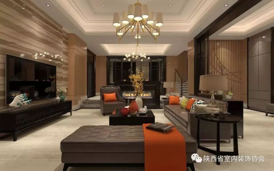 御景南山别墅 | 新中式简奢风格的现代解读-22