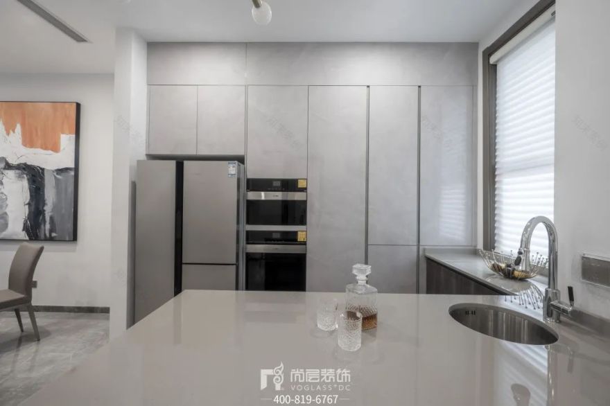 东滩花园×尚层别墅装饰|上海简约风别墅设计,叙说纯粹的空间美学-40