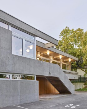 瑞士交通花园学校的现代化改造丨Lukas Raeber Architects