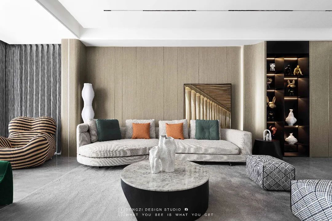 《栖》 现代极简艺术住宅设计丨东子设计事务所-15