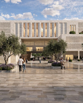 2025毕业项目 · 巴勒斯坦文化雕刻综合体项目丨巴勒斯坦加沙地带