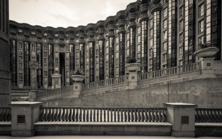 Les Espaces d'Abra·as 豪华公寓楼丨法国丨Ricardo Bofill 和他的建筑事务所 RBTA-20