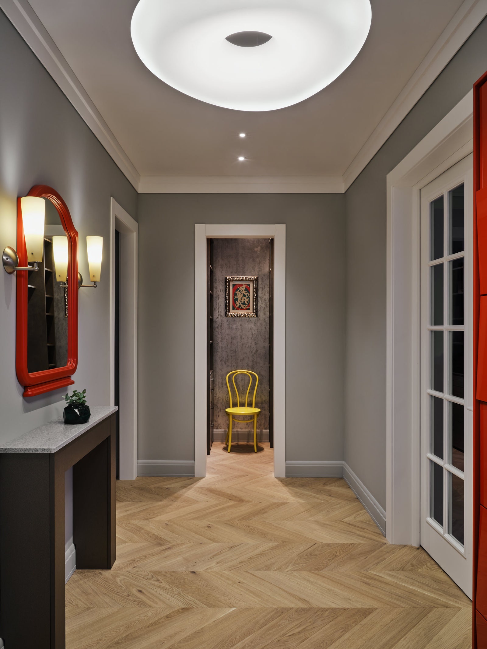 莫斯科历史建筑中的现代公寓设计-31