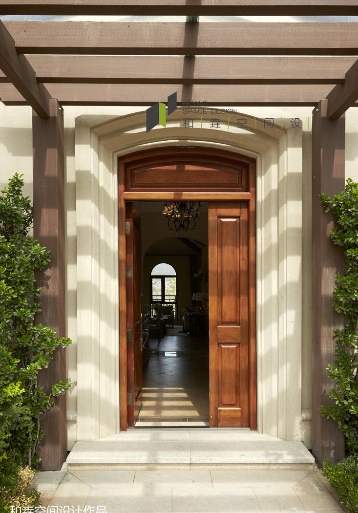 
莱芜桃花源美式田园风格装修设计实景售楼样 -0