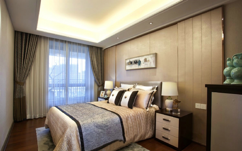 百搭园软装设计  汕头龙光御海阳光15#A1户型-6