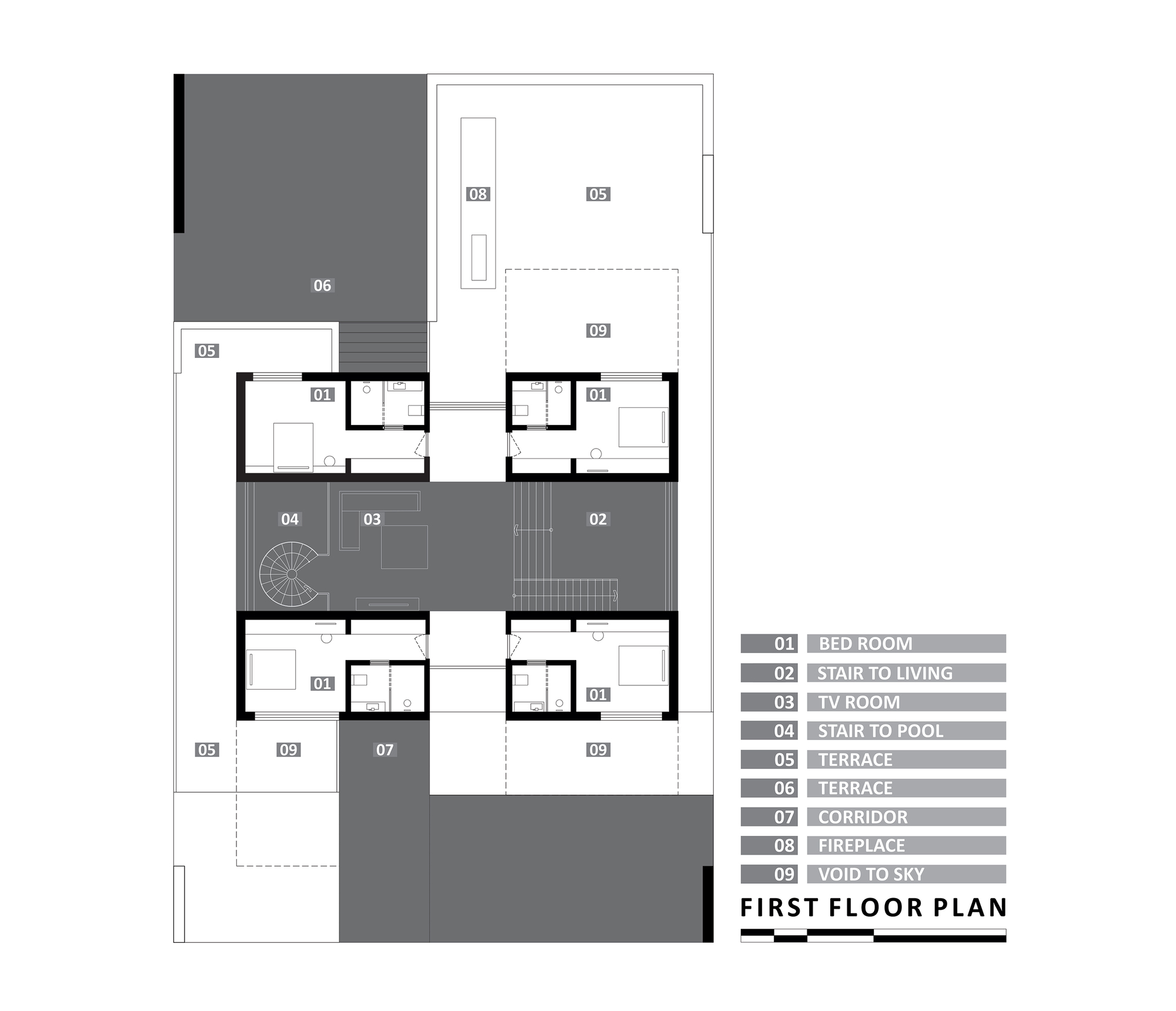 75 号别墅丨伊朗德黑兰丨3rd Skin Architects-41