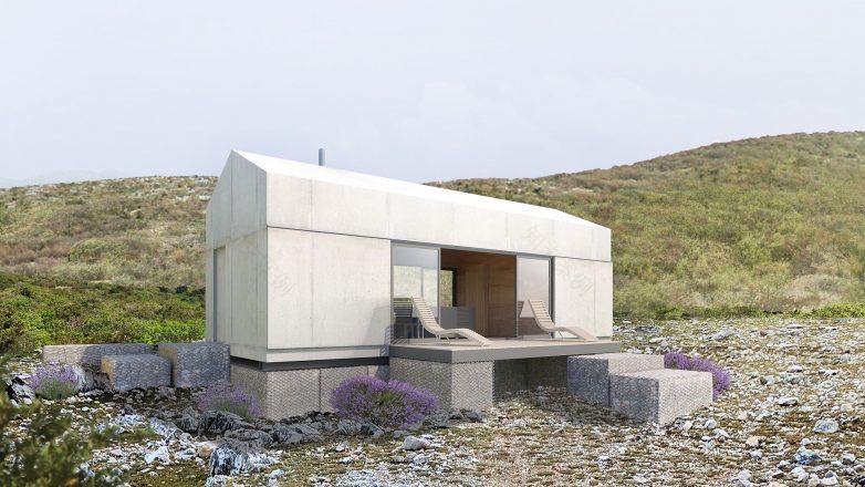 Mini Home:小房子在自然中竞赛获奖的石砌装配式房屋丨克罗地亚-7