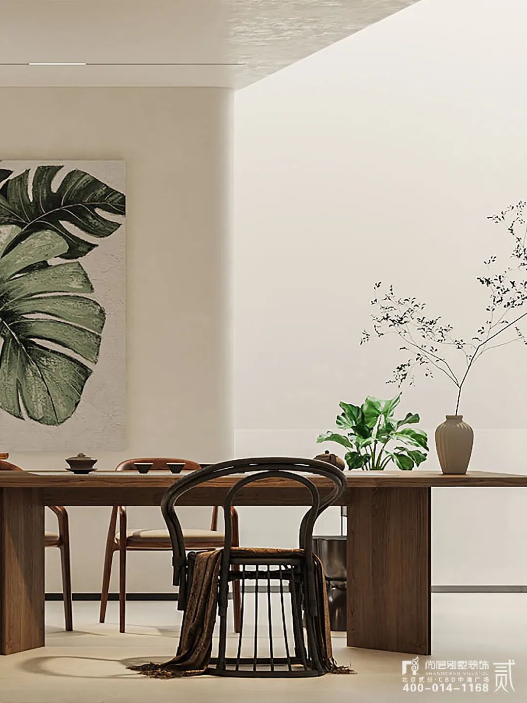 天樾书院 x 尚层作品 | 420㎡叠拼别墅，法式复古与现代诧寂的隔空碰撞，灵魂交融，各生欢喜！-29