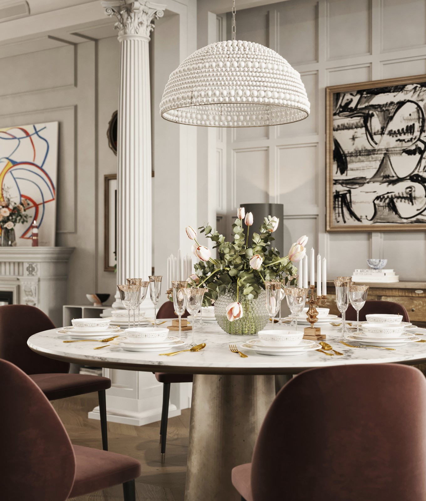 北京现代优雅的居住空间丨中国北京丨本馨-39