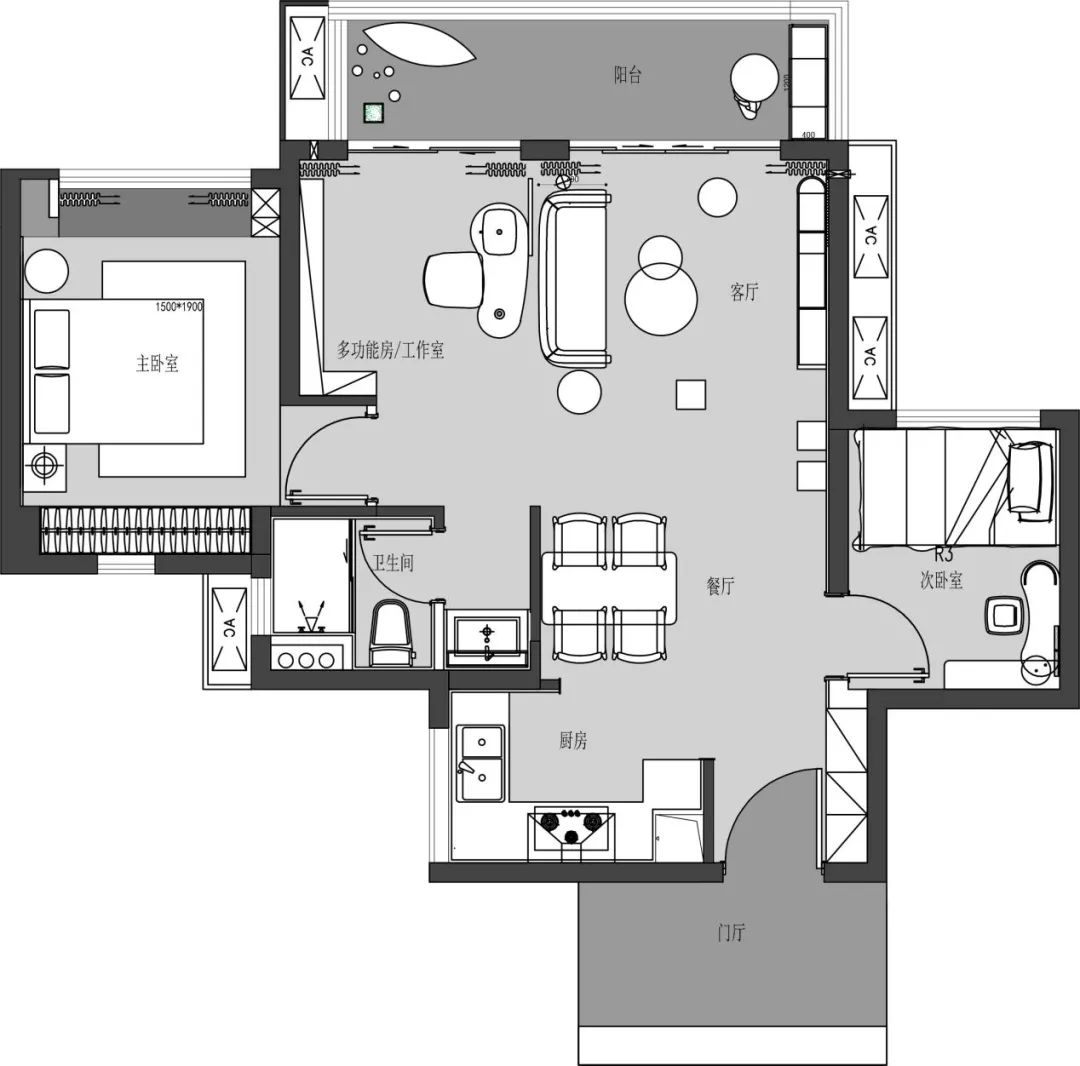 旭辉·绿地·铂云天境丨中国广州丨广州美天空间设计有限公司-25
