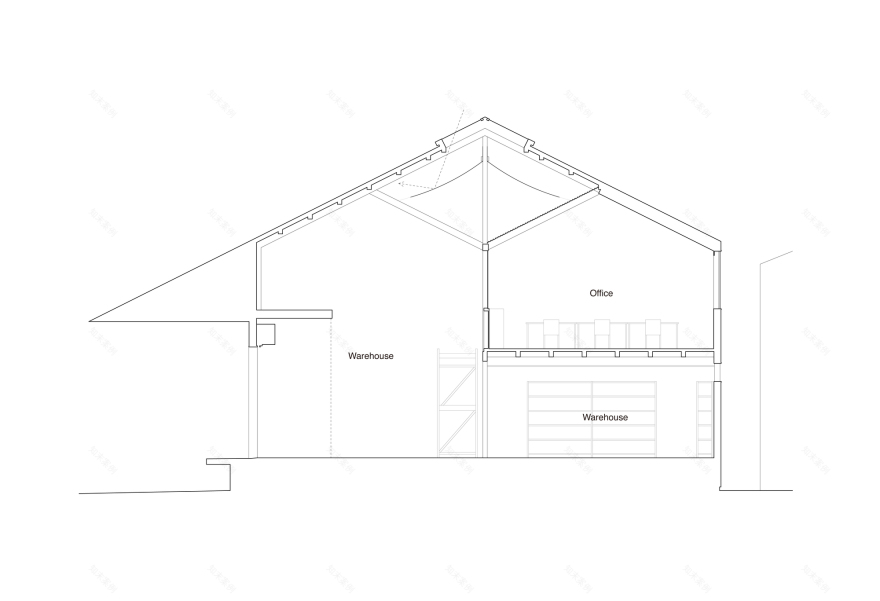 Warehouse in Ageo / Arii Irie Architects-15