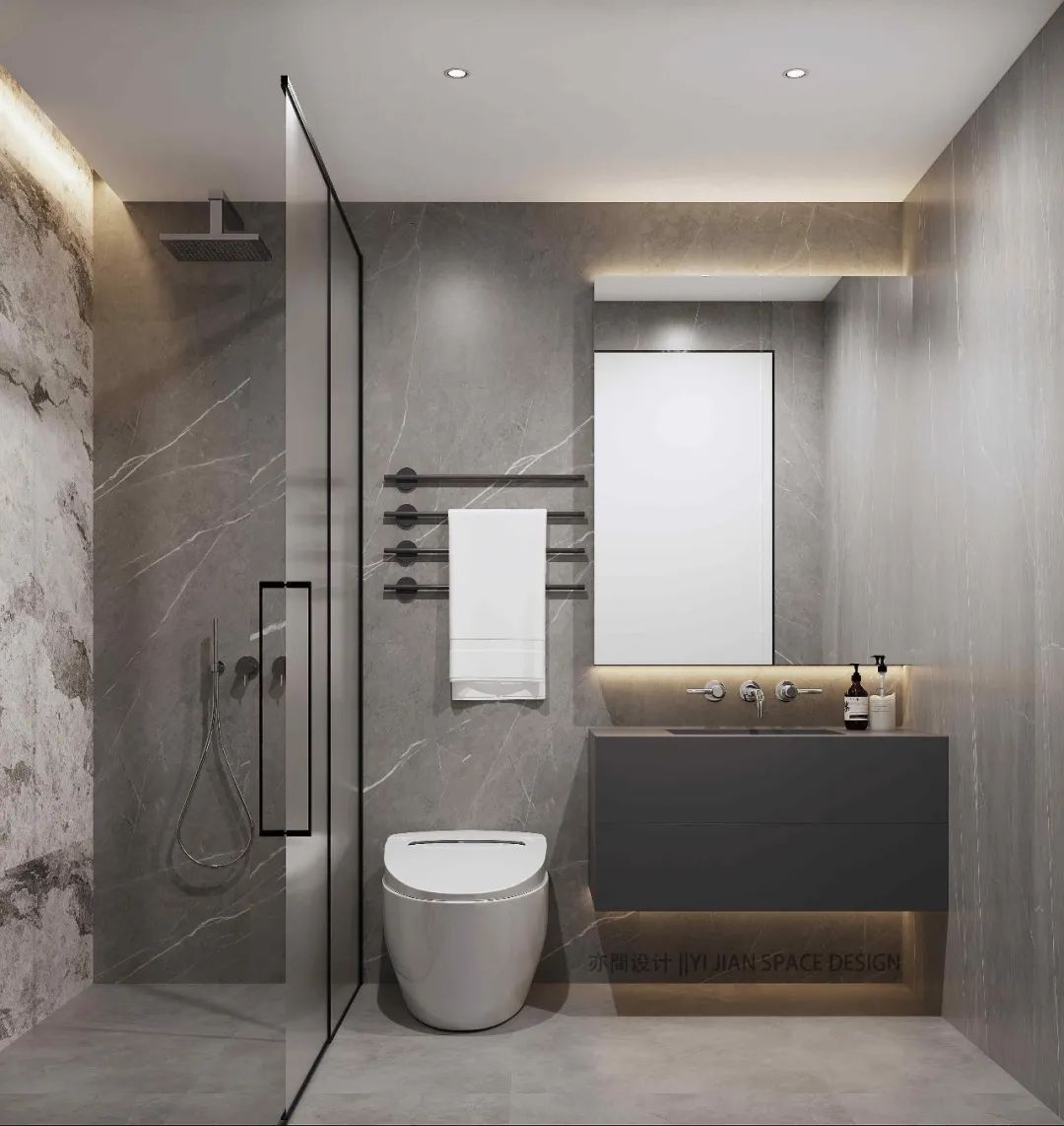 丽都水岸现代简约风家居设计丨亦間设计-44