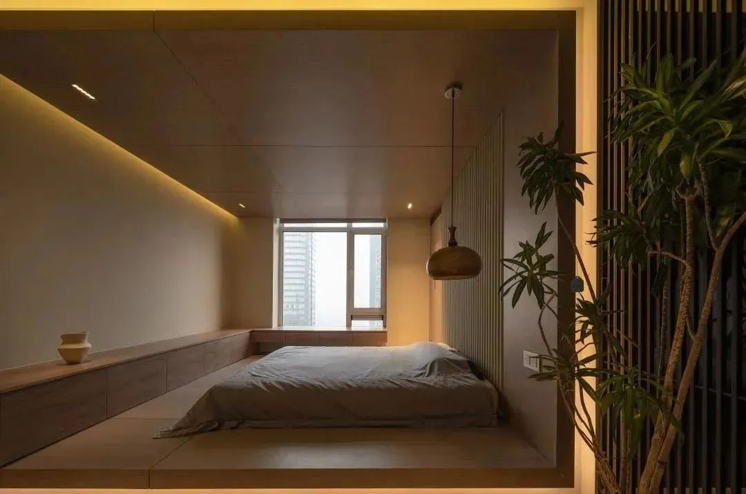 栢悦公馆侘寂风格设计丨黑白灰空间设计-52